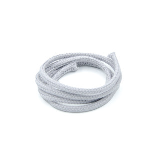Organic cotton cord 4mm light grey (h)