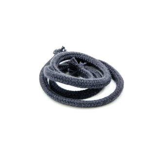 Cordon en coton bio 8 mm anthracite (h)