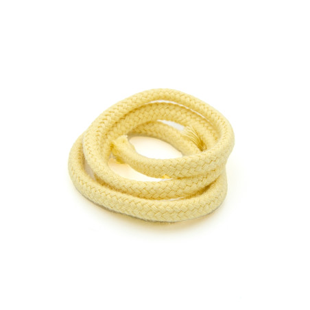 Organic cotton cord 6mm light yellow (h)