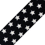 Sangle - 30 mm étoiles noires