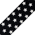 Webbing - 30mm stars black