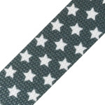 Sangle - 30 mm étoiles grises Sangle - 30 mm étoiles grises