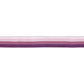 Webband 10m - Urmelis Stoffwelt - Berry Stripe
