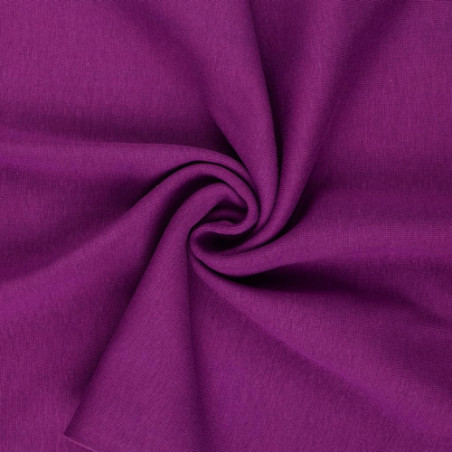 Bündchen glatt violett (h5023)