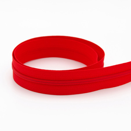 Endless zipper YKK 5mm fire red 820