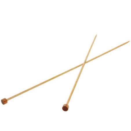 Wooden knitting needle 35cm