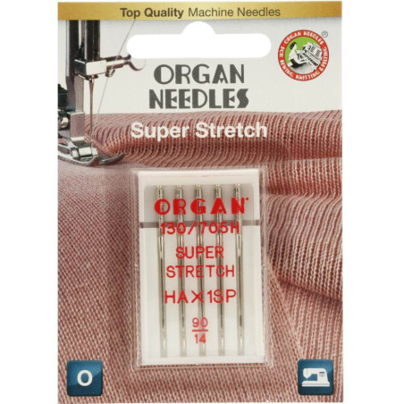 Aiguille de surjet Organ HAX Super Stretch 90