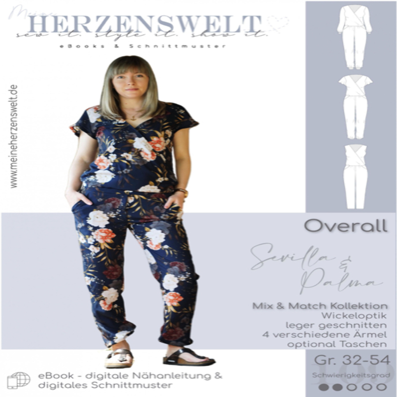 Meine Herzenswelt - Damen - Sevilla-Palma Overall