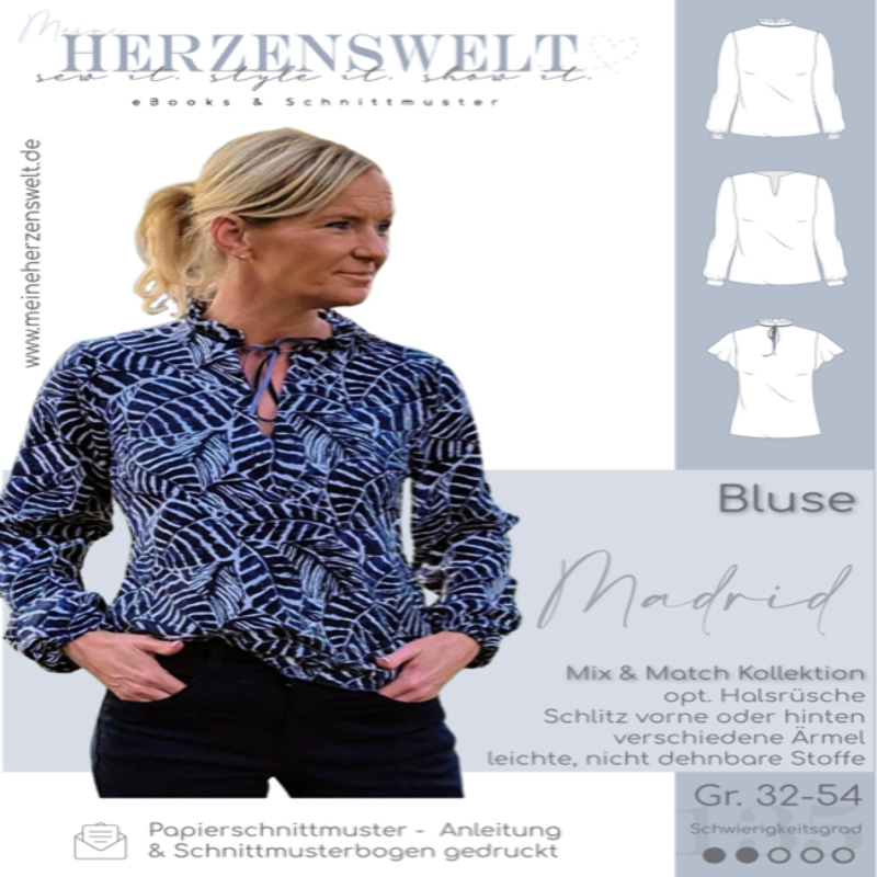 Meine Herzenswelt - Damen - Madrid Bluse