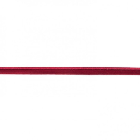 Elastic piping - burgundy (kh)