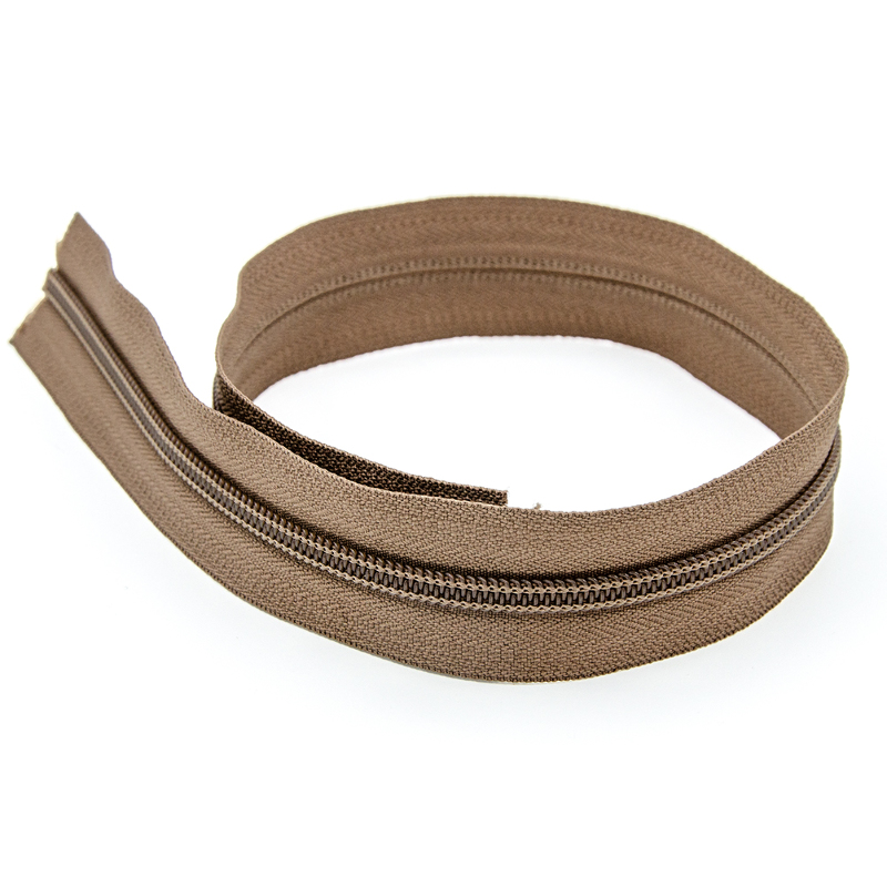 Infinity zipper YKK 5mm taupe 563