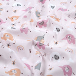 Acrylic oilcloth - Elephant pink