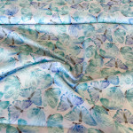 Wilmington fabric - Winged Whispered Butterfly hellflieder