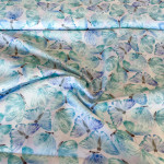 Wilmington fabric - Winged Whispered Butterfly lilas