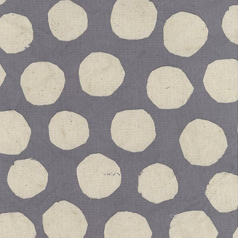 Canevas Lourde - Kokka Dots gris