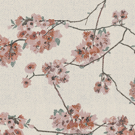 Canvas - Blossoming ecru