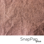 SnapPap Plus - Vegan leather - dark brown 150cmx50cm