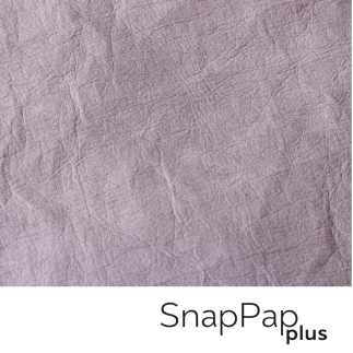 SnapPap Plus - Veganes Leder - grau 50x150