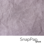 SnapPap Plus - Veganes Leder - grau 50x150