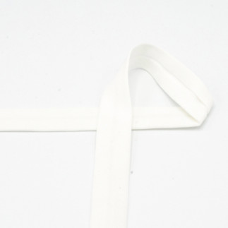Reliure jersey - blanc cassé (qt)