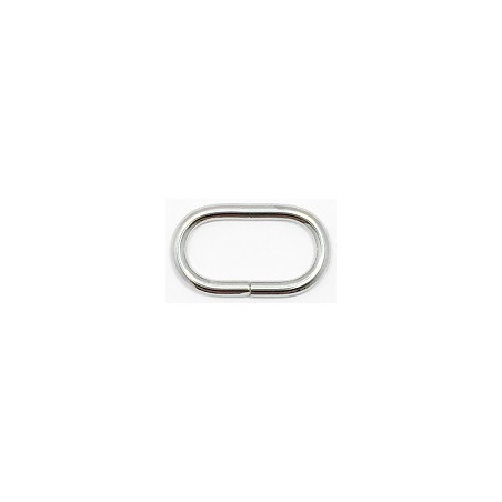 Ovalring 30mm silber