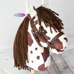 Nicki - Kullaloo Shorty Pinto marron foncé (Hobby) - 100 x 75