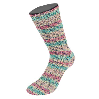 Lana Grossa - Meilenweit 100 turquoise/rose/pink (2951)