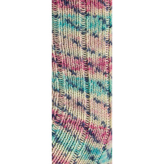 Lana Grossa - Meilenweit 100 turquoise/rose/rose (2951)