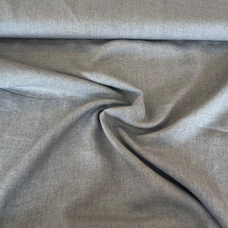 Linen - melange silver grey