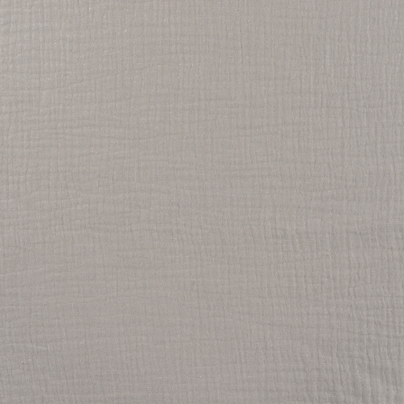 double gauze - Bambino silver shimmer / light gray