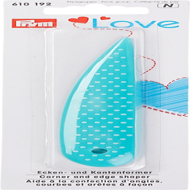 Prym Love, outil de façonnage des coins et des bords, menthe