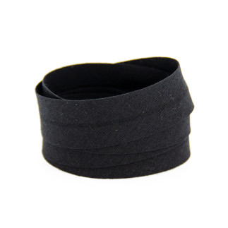 Black bias tape