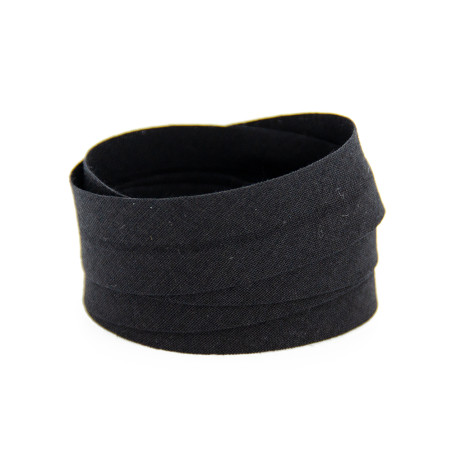 Black bias tape