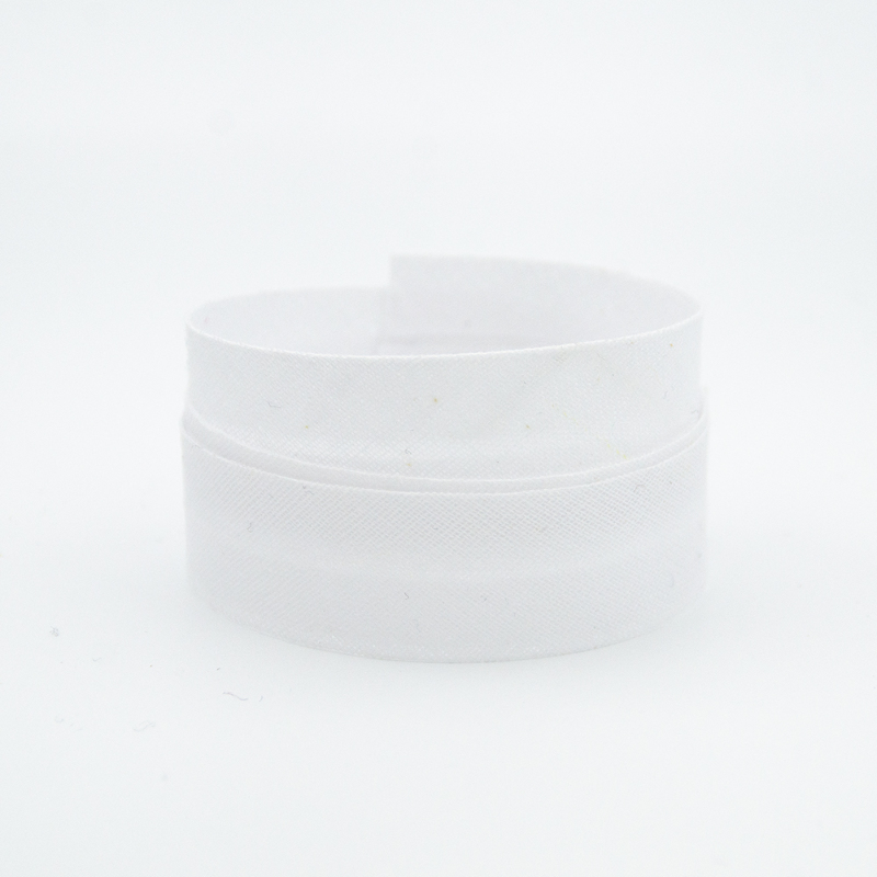 Bias binding 20mm / 50mm - white
