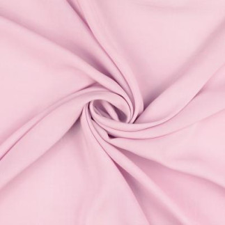 Viscose - tissu tissé uni rose clair