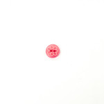 Bouton 12 mm - fleurs roses