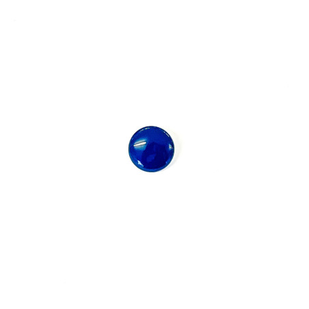 Candy button - 18mm blue