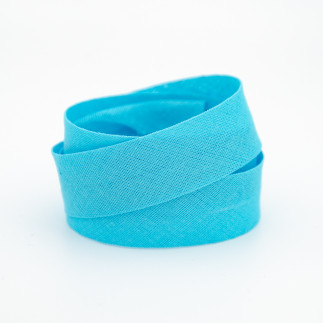 Bias binding turquoise (b)