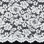 tissu de dentelle nstoff - Lace Border blanc