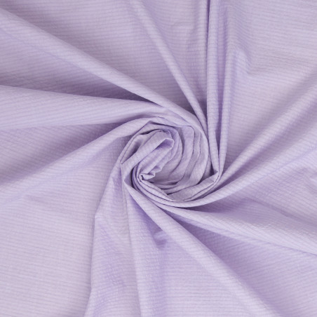 Seersucker cotton - lilac