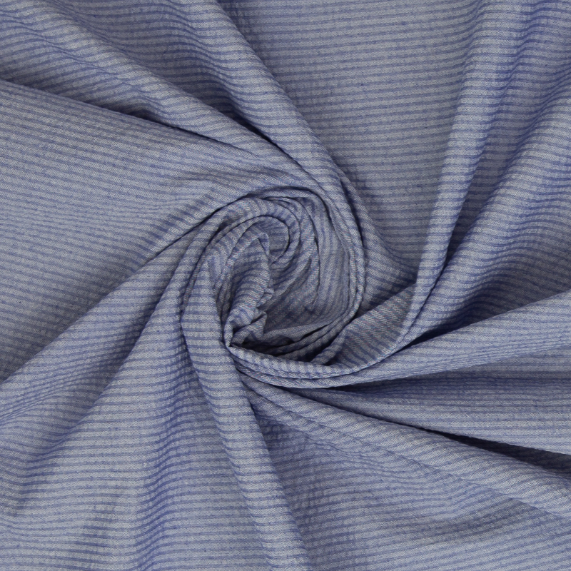 Seersucker Cotton - dark blue