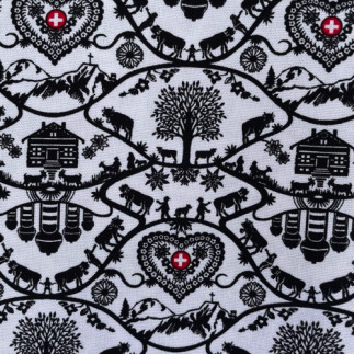 Toile - Silhouette Gasser blanche