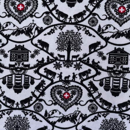 Toile - Silhouette Gasser blanche