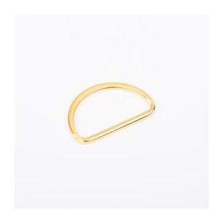 D-Ring 40mm flach gold