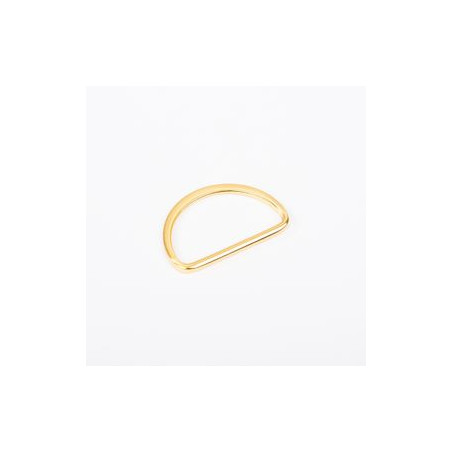 D-Ring 40mm flach gold