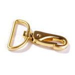 Snap hook 40mm gold