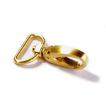 Snap hook 25mm gold