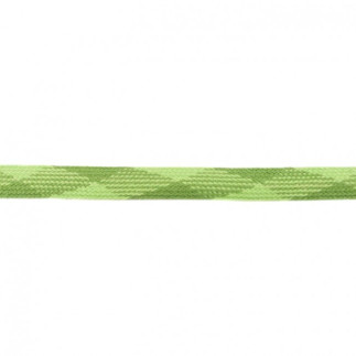 Flachkordel Baumwolle 17mm Karo lime