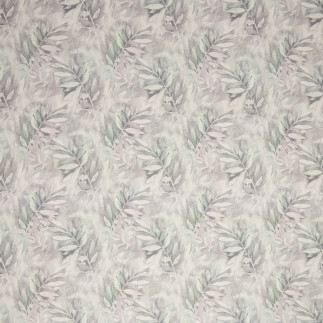 Canvas - Barisa Pastel Leaves hellgrau