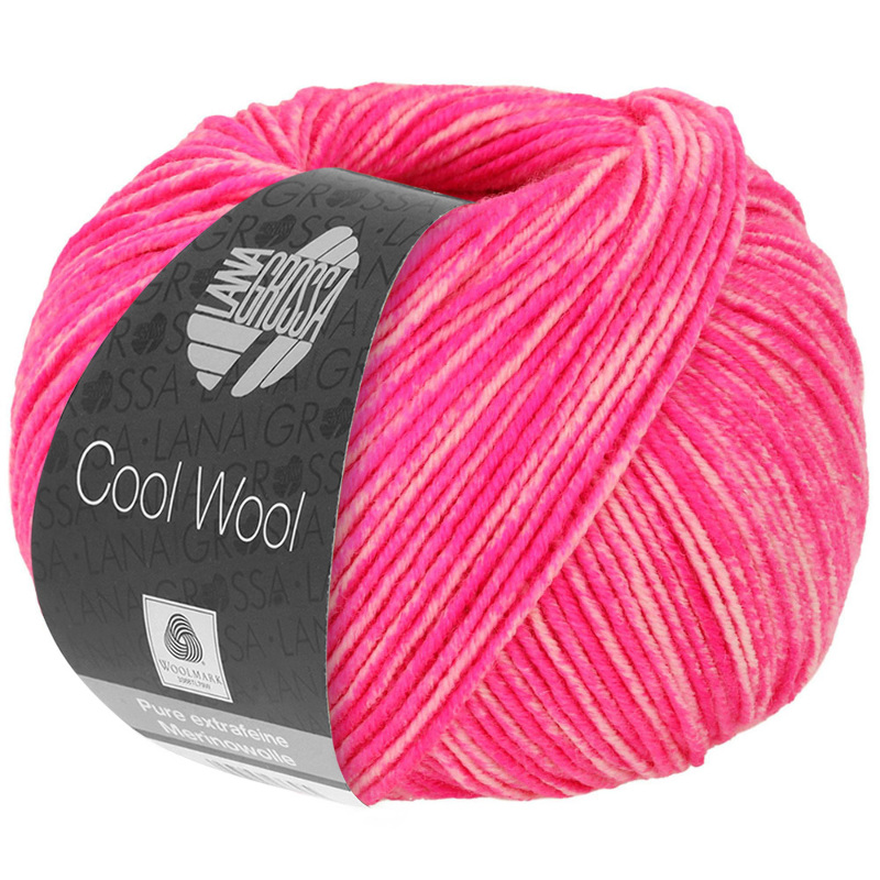 Lana Grossa - Cool Wool neon pink (6525)